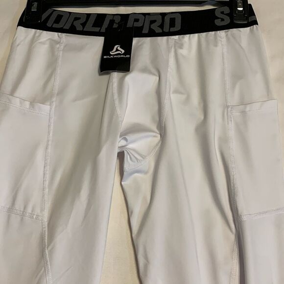 Silkworld men's compression pants/leggings/tights - Picture 1 of 7
